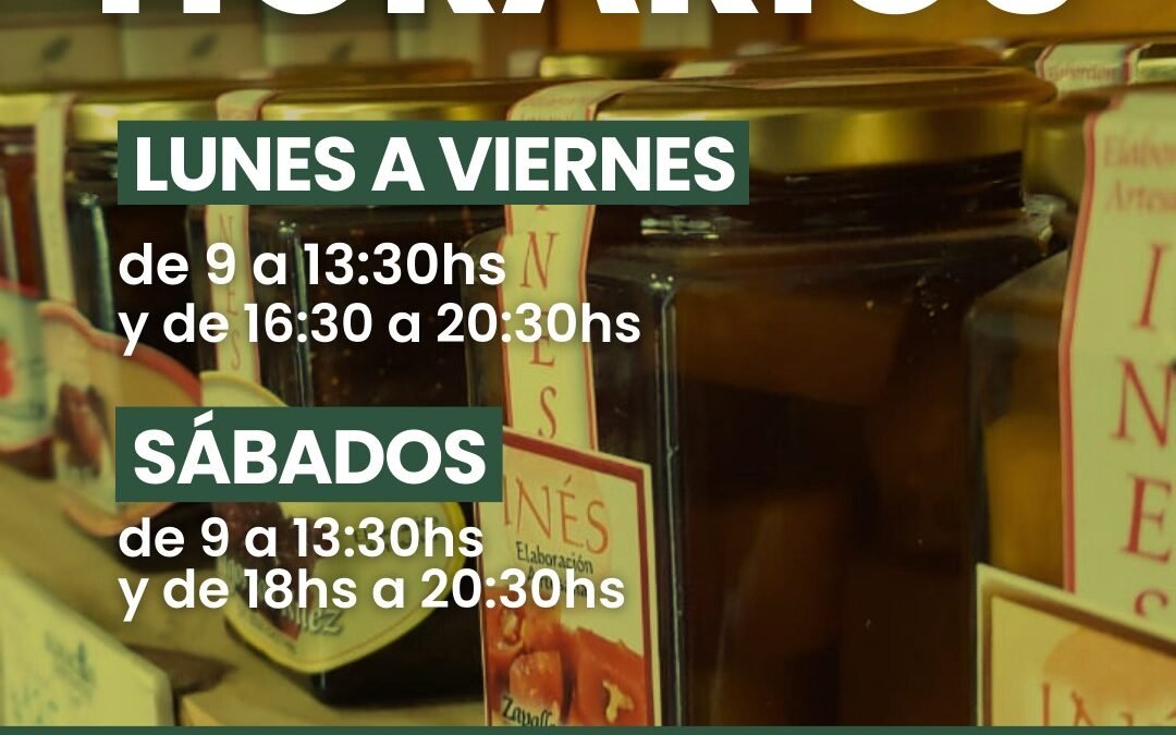NUESTROS HORARIOS